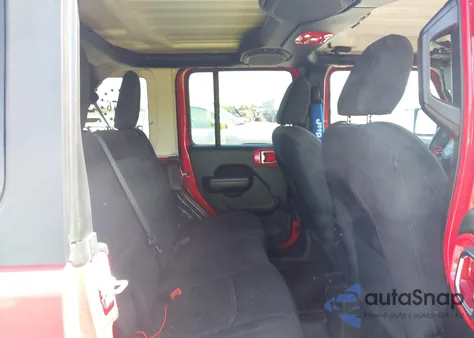 2019 Jeep Wrangler Unlimited Sport S 4X4 из США, поврежденный, VIN 1C4HJXDG9KW649375